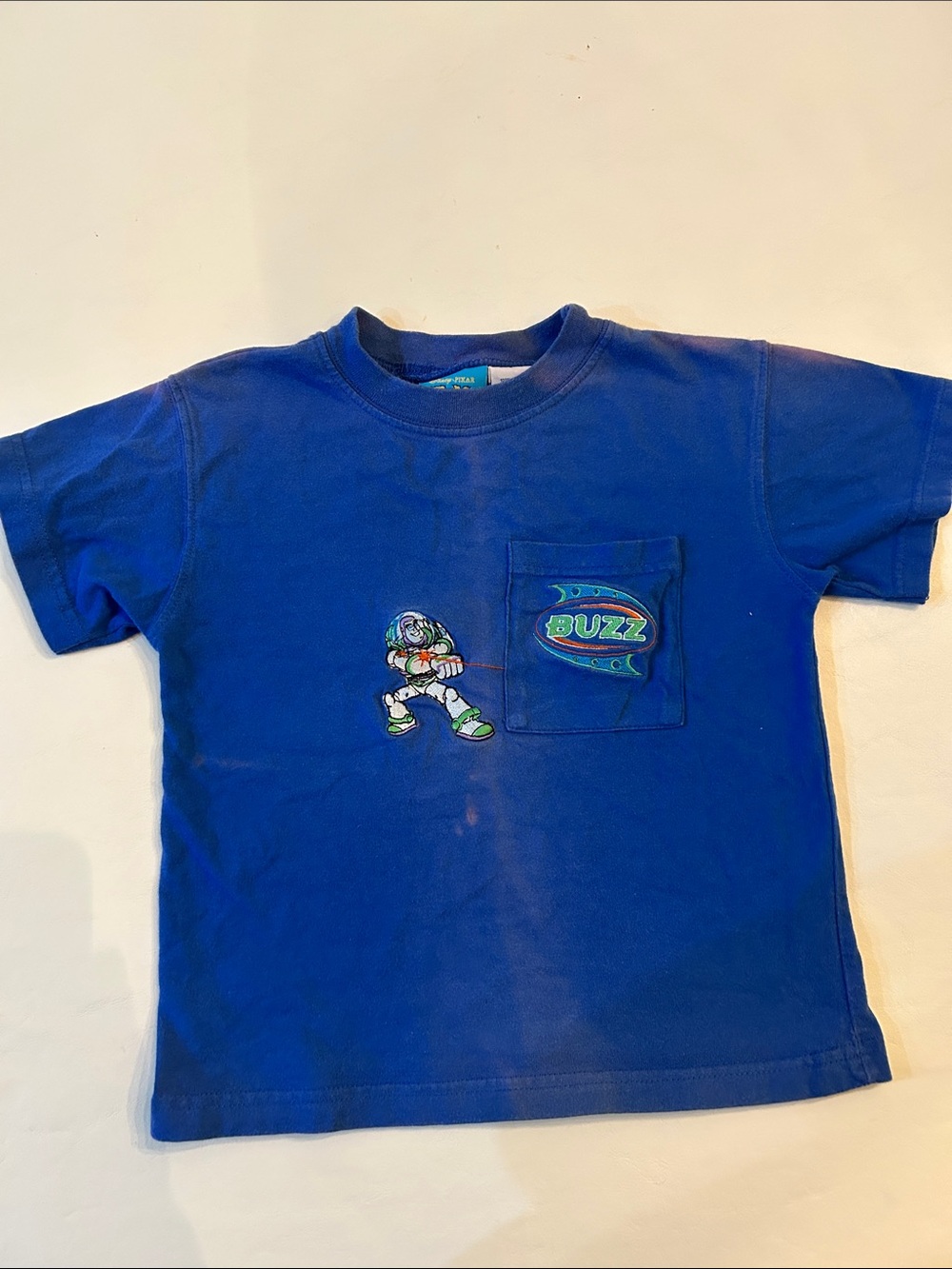 Vintage Disney Toy Story Buzz Lightyear Pocket Tee